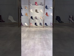 Botas de mujer Botas cortas de punta fina Botas de tobillo Botas casuales Botas de mujer