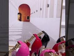 Mujeres Sandalias de tacón alto Ultra punta alta delgada de tacón alto zapatos de mujer de moda